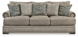 Ashley Furniture Galemore sofa with plush upholstery and modern design, shown in a living room setting.