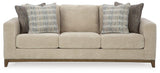Ashley Furniture Parklynn sofa with plush cushions and modern design, shown in a cozy living room setting.