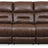 Ashley Furniture Stoneland power reclining sofa with plush cushions and recliner features, showcasing a modern, comfortable living room piece.