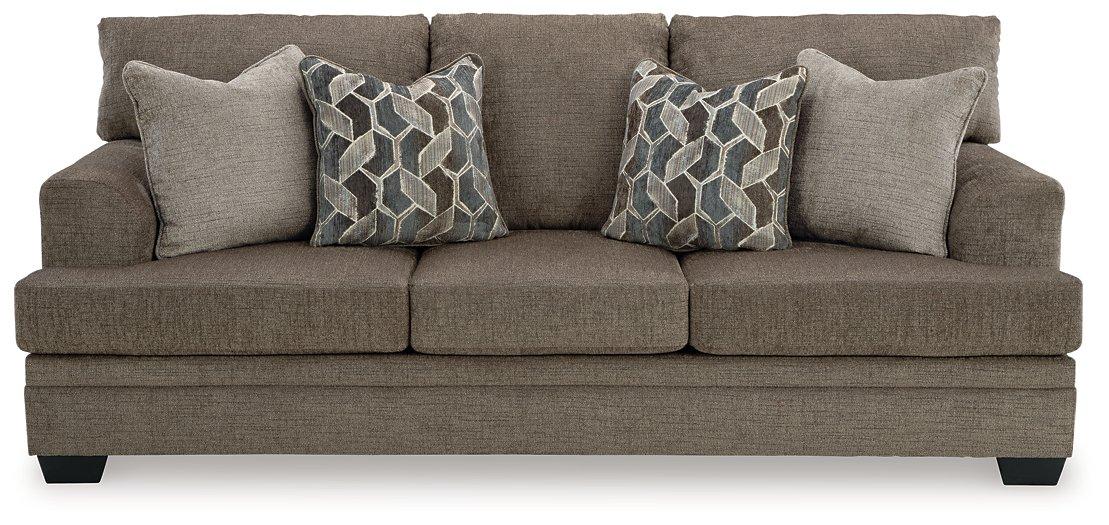 Ashley Furniture Stonemeade sofa featuring plush cushions and elegant upholstery in a modern living room setting.