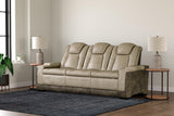 Next-Gen DuraPella Power Reclining Sofa by Ashley Furniture, featuring plush cushions and a modern design for comfortable seating.