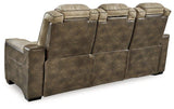 Ashley Furniture Next-Gen DuraPella power reclining sofa with plush cushions and modern design, perfect for comfortable living rooms.