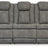 Ashley Furniture Next-Gen DuraPella Power Reclining Sofa with plush cushions and reclining seats in a modern fabric design.