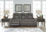 Ashley Furniture Next-Gen DuraPella Power Reclining Sofa with plush cushions and modern design, shown in a stylish living room setting.