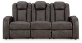 Ashley Furniture Fyne-Dyme Power Reclining Sofa with plush cushions and reclining features in a stylish living room setting