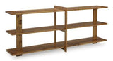 Ashley Furniture Fayemour console sofa table with a sleek design, ideal for living room or hallway decor.