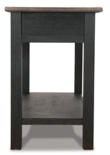Ashley Furniture Tyler Creek sofa table with a sleek wooden design and sturdy legs, perfect for living room or entryway decor.