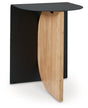 Ashley Furniture Ladgate Accent Table with wooden finish and sleek design, perfect for living room or bedroom decor.