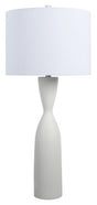 Davinford table lamp by Ashley Furniture featuring a modern design with a sleek base and a fabric lampshade.
