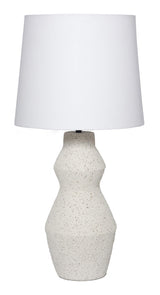 Ashley Furniture Dawthorne table lamp with a sleek, modern design and a neutral fabric lampshade on a sturdy base.