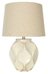 Ashley Furniture Edselham table lamp with a classic design, featuring a sturdy base and a fabric lampshade for stylish lighting.