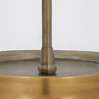Ashley Furniture Gizeh Table Lamp with textured ceramic base and fabric shade, ideal for living room or bedroom decor.