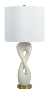 Ashley Furniture Judrich table lamp with a sleek design and fabric shade, perfect for living room or bedside lighting.