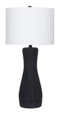 Ashley Furniture Maykins table lamp with a sleek design and fabric shade, perfect for enhancing your living space.