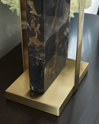 Ashley Furniture Neonish table lamp with a modern design, featuring a sleek base and vibrant neon-colored shade.