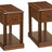 Ashley Furniture Breegin End Table Set featuring two modern wooden tables with sleek design and sturdy construction.