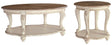 Ashley Furniture Realyn table set with a wooden dining table and matching chairs, featuring a modern design.