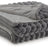 Set of three Ashley Furniture Alsonwell throws with soft, cozy fabric perfect for home decor and lounging.