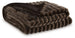 Set of three Ashley Furniture Alsonwell throw blankets featuring soft fabric and stylish design, perfect for cozy home decor.