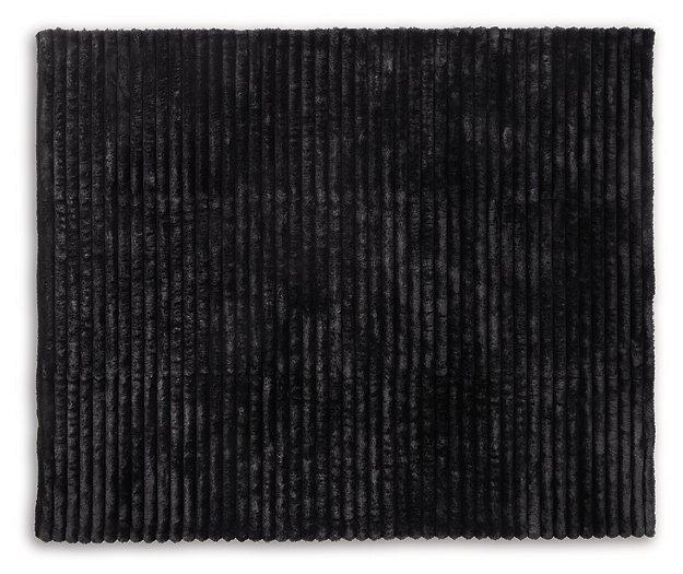 Set of three Ashley Furniture Alsonwell throw blankets, soft and cozy with textured fabric, perfect for lounging or decor.