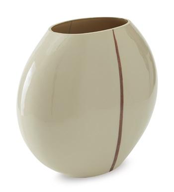 Ashley Furniture Sheabourne vase with a textured ceramic finish, showcasing a stylish decorative piece for home decor.