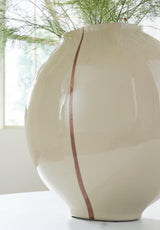 Sheabourne Vase by Ashley Furniture featuring a sleek, modern design with a glossy finish and elegant shape.