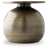 Ashley Furniture Fedorleigh Vase with a sleek, modern design and textured surface, ideal for decorative floral arrangements.
