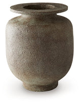 Ashley Furniture Jedwick Vase, decorative ceramic vase with a sleek design, displayed on a neutral background.