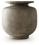 Ashley Furniture Jedwick Vase, decorative ceramic vase with a sleek design, displayed on a neutral background.