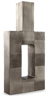 Ashley Furniture Wrengrove Vase, decorative ceramic vase with a textured finish, displayed on a neutral surface.