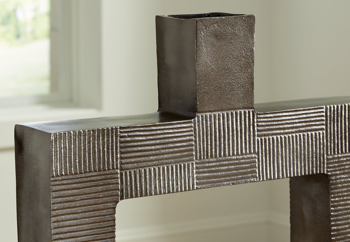 Ashley Furniture Wrengrove Vase with intricate ceramic design and a glossy finish, perfect for elegant home decor.