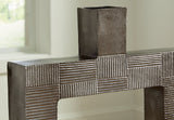 Ashley Furniture Wrengrove Vase with intricate ceramic design and a glossy finish, perfect for elegant home decor.