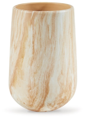 Ashley Furniture Cammen Vase, stylish decorative vase with a modern design, shown with a smooth finish and elegant shape.