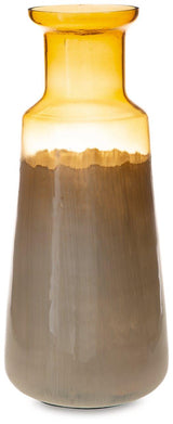 Ashley Furniture Wynburg Vase with a sleek, modern design, featuring a smooth ceramic surface in neutral tones.