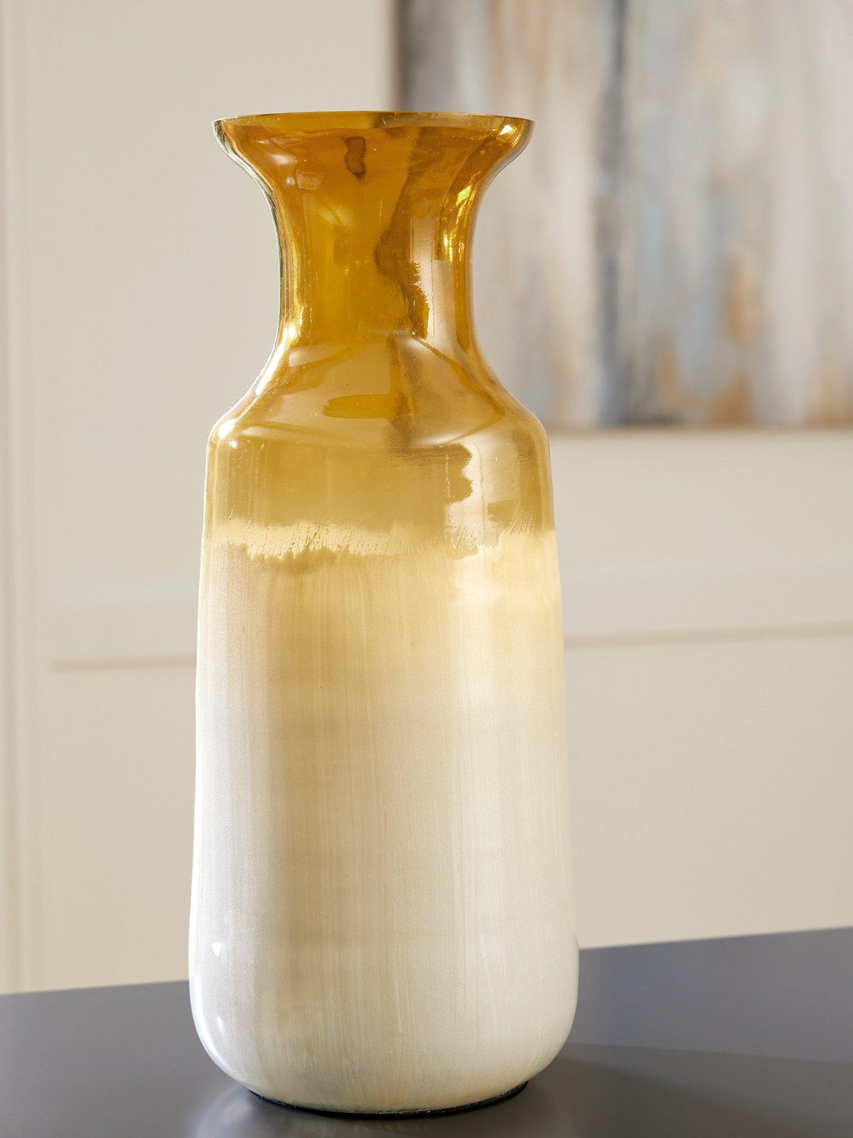 Elegant Wynburg Vase by Ashley Furniture, ceramic with a sleek design, perfect for stylish home décor display.