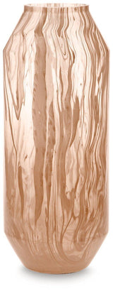 Ashley Furniture Dushby Vase with a sleek, modern design and neutral finish, ideal for decorative display in living spaces.