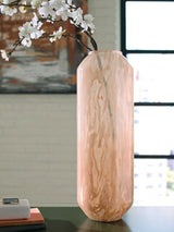 Ashley Furniture Dushby Vase, elegant ceramic vase with a sleek design, perfect for decorating living spaces.
