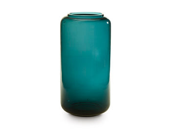 Ashley Furniture Inisland Vase, decorative ceramic vase with a glossy finish, featuring a modern design and neutral color.