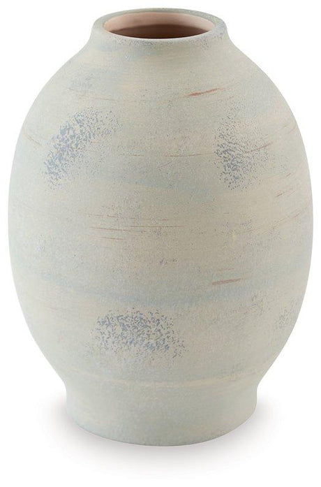 Clayson Vase by Ashley Furniture, elegant decorative vase with a smooth finish and modern design, suitable for home decor.