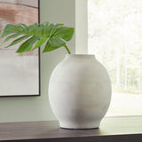 Elegant Clayson Vase by Ashley Furniture with a sleek design, perfect for decorative display in modern living spaces.