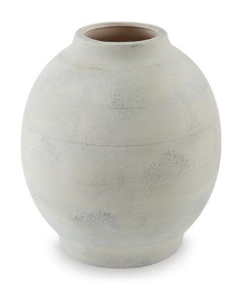 Elegant Clayson vase by Ashley Furniture featuring a sleek, modern design perfect for decorative floral arrangements.