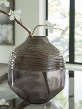 Harpwick Vase by Ashley Furniture, elegant ceramic vase with a smooth finish and classic design, suitable for home decor.