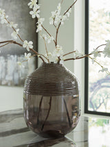Harpwick Vase by Ashley Furniture featuring a sleek ceramic design with a smooth, curved shape and a glossy finish.