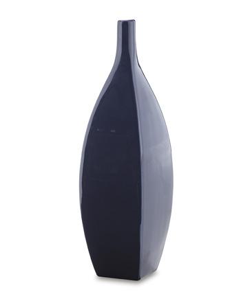 Ashley Furniture Abtinson Vase, decorative ceramic vase with a sleek design, suitable for display or floral arrangements.