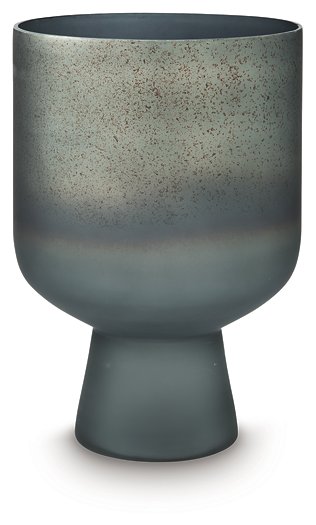 Ashley Furniture Pennmore Vase featuring a sleek, modern ceramic design with a smooth finish, perfect for decorative floral arrangements.