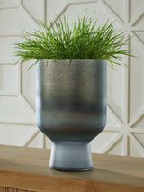 Ashley Furniture Pennmore Vase, decorative ceramic vase with a sleek design, shown in a close-up image.