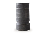 Beninworth vase by Ashley Furniture featuring a tall ceramic design with intricate patterns in earthy tones.