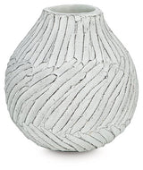 Ashley Furniture Shelvie Vase, decorative ceramic vase with a smooth finish, displayed on a neutral background.