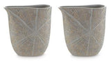 Set of two Ashley Ardenley vases, decorative glass vases with elegant design, perfect for home decor.