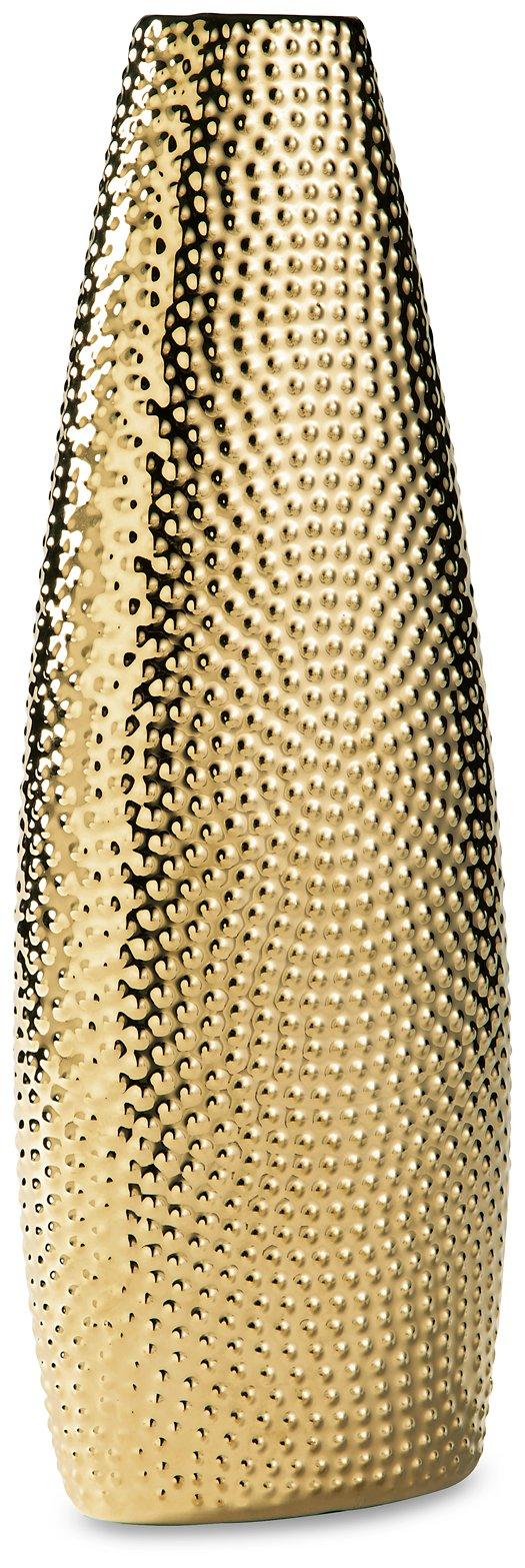 Ashley Furniture Efim Vase, decorative ceramic vase with a modern design, perfect for enhancing home decor.
